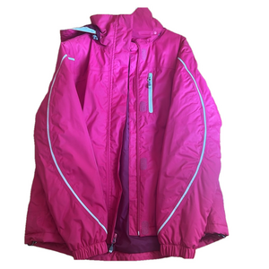 🌿Lands’ End Women’s hooded and lined winter ski jacket. Size Small. 🌿